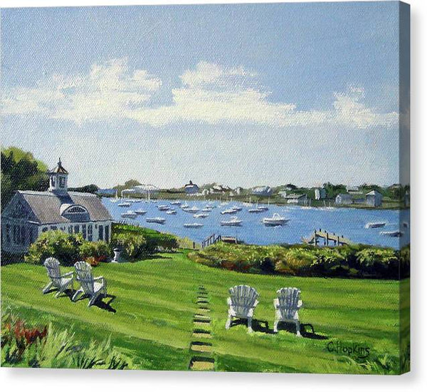 Wychmere Harbor Harwich Port Massachusetts - Canvas Print