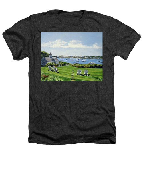 Wychmere Harbor Harwich Port Massachusetts - Heathers T-Shirt