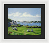 Wychmere Harbor Harwich Port Massachusetts - Framed Print