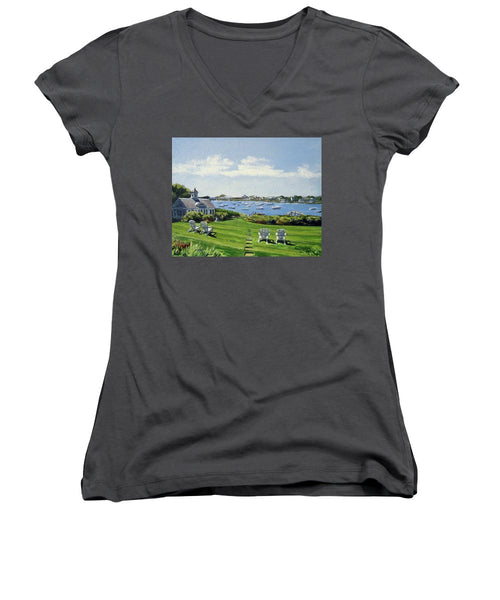 Wychmere Harbor Harwich Port Massachusetts - Women's V-Neck