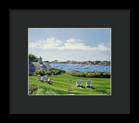 Wychmere Harbor Harwich Port Massachusetts - Framed Print
