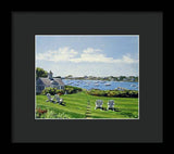 Wychmere Harbor Harwich Port Massachusetts - Framed Print