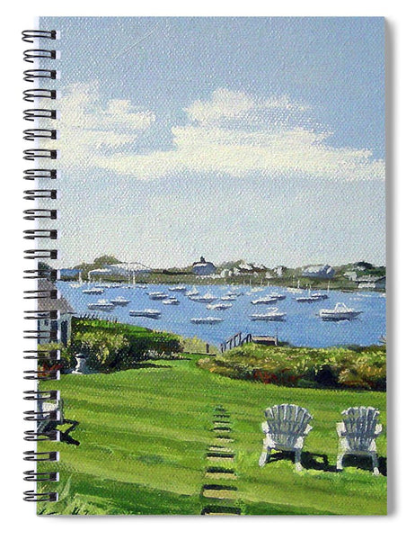 Wychmere Harbor Harwich Port Massachusetts - Spiral Notebook