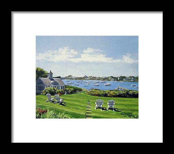 Wychmere Harbor Harwich Port Massachusetts - Framed Print
