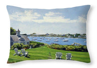 Wychmere Harbor Harwich Port Massachusetts - Throw Pillow