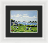 Wychmere Harbor Harwich Port Massachusetts - Framed Print