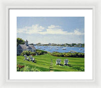 Wychmere Harbor Harwich Port Massachusetts - Framed Print