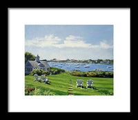 Wychmere Harbor Harwich Port Massachusetts - Framed Print