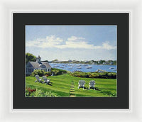Wychmere Harbor Harwich Port Massachusetts - Framed Print