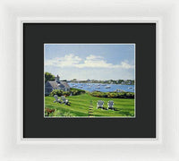 Wychmere Harbor Harwich Port Massachusetts - Framed Print