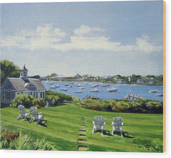 Wychmere Harbor Harwich Port Massachusetts - Wood Print