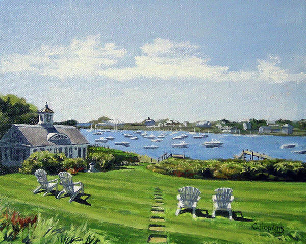Wychmere Harbor Harwich Port Massachusetts - Art Print
