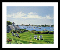 Wychmere Harbor Harwich Port Massachusetts - Framed Print