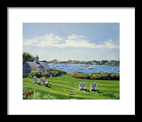 Wychmere Harbor Harwich Port Massachusetts - Framed Print