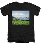Wychmere Harbor Harwich Port Massachusetts - Men's V-Neck T-Shirt
