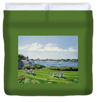 Wychmere Harbor Harwich Port Massachusetts - Duvet Cover