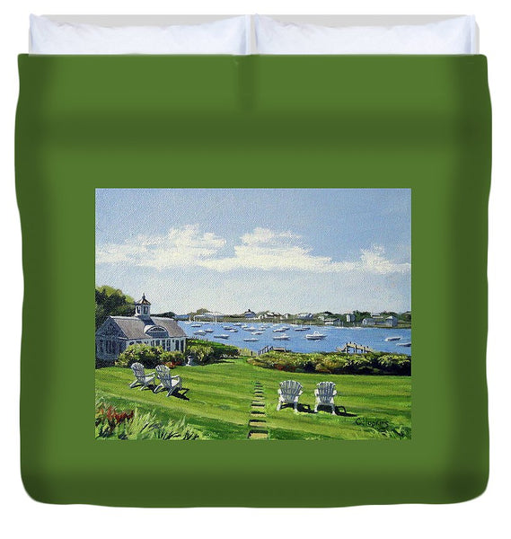Wychmere Harbor Harwich Port Massachusetts - Duvet Cover