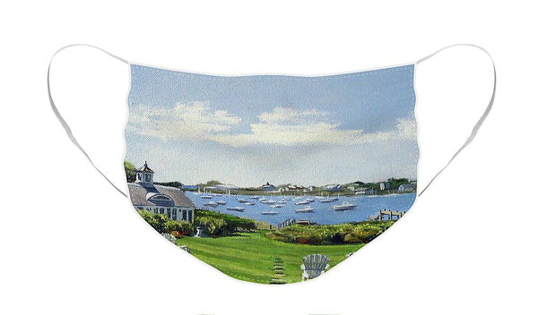 Wychmere Harbor Harwich Port Massachusetts - Face Mask