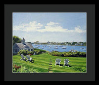 Wychmere Harbor Harwich Port Massachusetts - Framed Print
