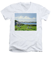Wychmere Harbor Harwich Port Massachusetts - Men's V-Neck T-Shirt