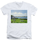 Wychmere Harbor Harwich Port Massachusetts - Men's V-Neck T-Shirt
