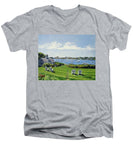 Wychmere Harbor Harwich Port Massachusetts - Men's V-Neck T-Shirt
