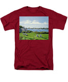 Wychmere Harbor Harwich Port Massachusetts - Men's T-Shirt  (Regular Fit)