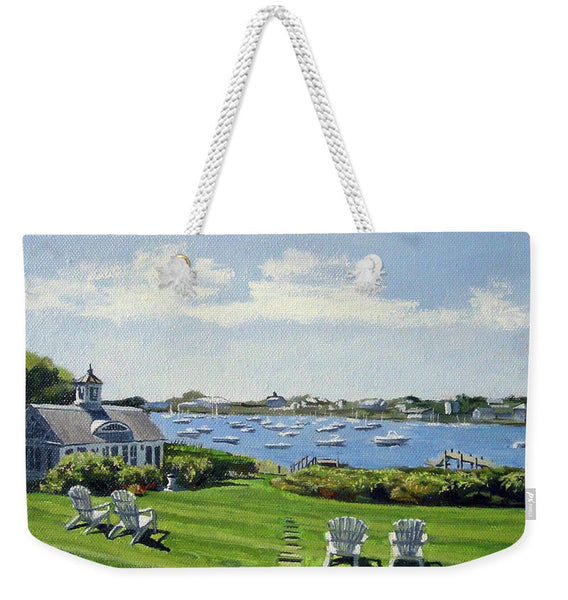 Wychmere Harbor Harwich Port Massachusetts - Weekender Tote Bag