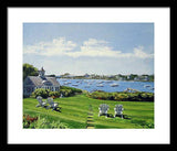 Wychmere Harbor Harwich Port Massachusetts - Framed Print