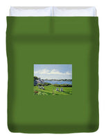Wychmere Harbor Harwich Port Massachusetts - Duvet Cover