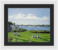 Wychmere Harbor Harwich Port Massachusetts - Framed Print