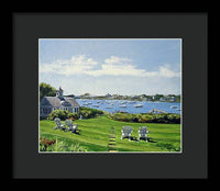 Wychmere Harbor Harwich Port Massachusetts - Framed Print
