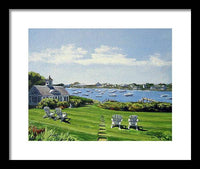 Wychmere Harbor Harwich Port Massachusetts - Framed Print