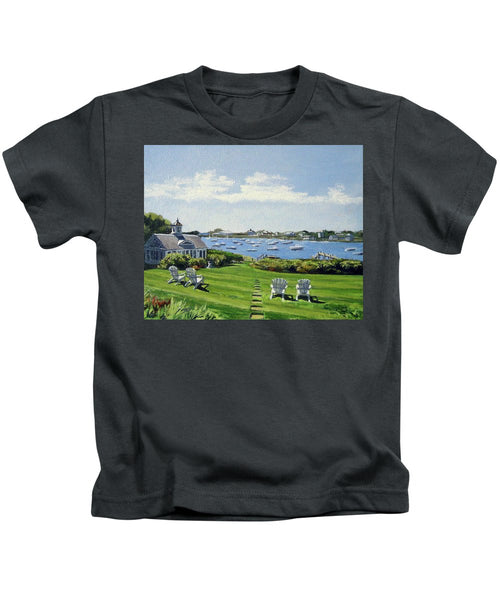 Wychmere Harbor Harwich Port Massachusetts - Kids T-Shirt