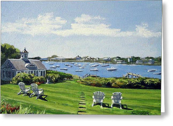 Wychmere Harbor Harwich Port Massachusetts - Greeting Card